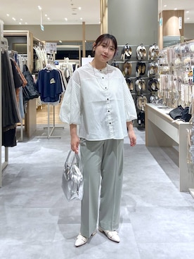「アイテム（パンプス）」を使った、サキさん（レディース・154cm・20代）の春コーディネート