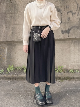 Lunaさん（レディース・160cm）の秋コーディネート