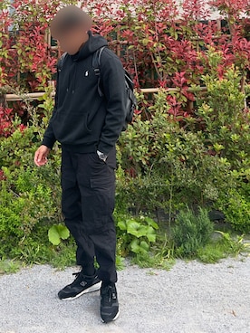 「COACH（コーチ）のアイテム（バッグ）」を使った、38さん（メンズ・183cm）の春コーディネート