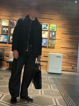 「Barbour（バブアー）のアイテム（ジャケット/アウター）」を使った、38さん（メンズ・183cm）の春コーディネート