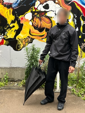 「ARC'TERYX（アークテリクス）のアイテム」を使った、38さん（メンズ・183cm）の春コーディネート