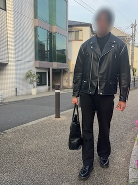 「ZARA（ザラ）のアイテム（パンツ）」を使った、38さん（メンズ・183cm）の春コーディネート