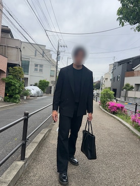 「COACH（コーチ）のアイテム（バッグ）」を使った、38さん（メンズ・183cm）の春コーディネート