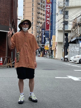 「GIVENCHY（ジバンシイ）のアイテム（アクセサリー）」を使った、endyさん（メンズ・173cm）の夏コーディネート