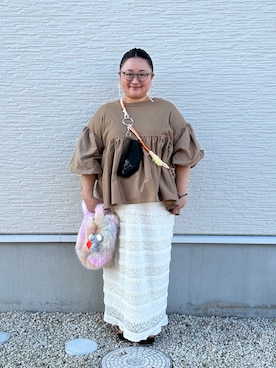☁︎•ꇵ͒•`s☺︎+sa*॰¨̮さん（レディース・155cm）の秋コーディネート