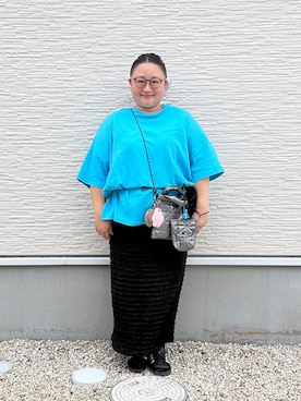 「アイテム（バッグ、その他）」を使った、☁︎•ꇵ͒•`s☺︎+sa*॰¨̮さん（レディース・155cm）の秋コーディネート