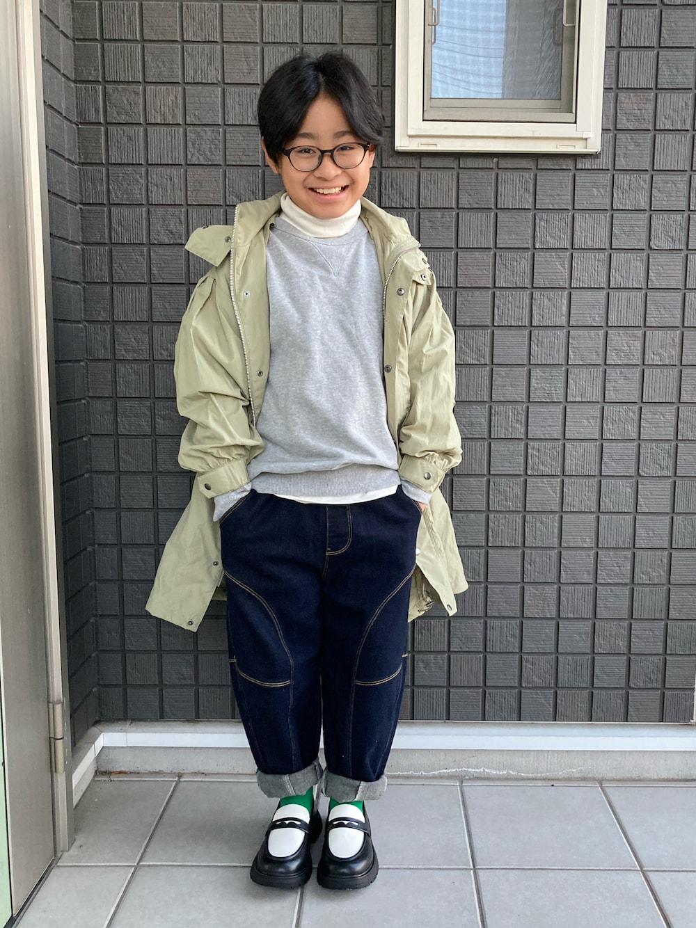 ☁︎•ꇵ͒•`s☺︎+sa*॰¨̮|LOWRYS FARMのモッズコートを使ったコーディネート - WEAR