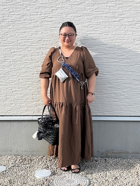☁︎•ꇵ͒•`s☺︎+sa*॰¨̮さん(レディース・155cm)の夏コーディネート