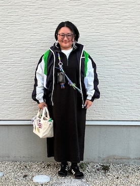 ☁︎•ꇵ͒•`s☺︎+sa*॰¨̮さん（レディース・155cm）の冬コーディネート