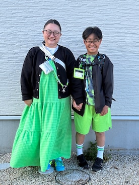 「Java（ジャバ）のアイテム」を使った、☁︎•ꇵ͒•`s☺︎+sa*॰¨̮さん（レディース・155cm）の春コーディネート