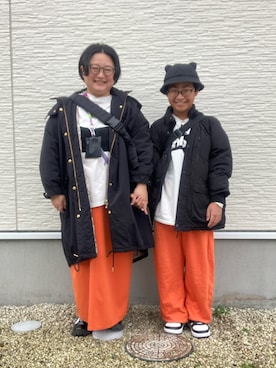 ☁︎•ꇵ͒•`s☺︎+sa*॰¨̮さん（レディース・155cm）の冬コーディネート