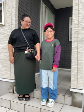 ☁︎•ꇵ͒•`s☺︎+sa*॰¨̮さん（レディース・155cm）の秋コーディネート