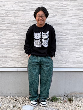 ☁︎•ꇵ͒•`s☺︎+sa*॰¨̮さんのコーディネート