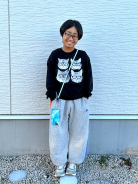 「Right-on（ライトオン）のアイテム」を使った、☁︎•ꇵ͒•`s☺︎+sa*॰¨̮さん（キッズ・145cm）の冬コーディネート