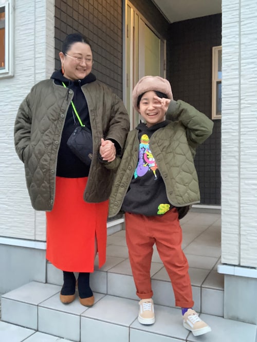 ☁︎•ꇵ͒•`s☺︎+sa*॰¨̮さんのコーディネート
