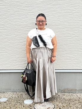 ☁︎•ꇵ͒•`s☺︎+sa*॰¨̮さん（レディース・155cm）の秋コーディネート