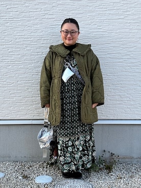 ☁︎•ꇵ͒•`s☺︎+sa*॰¨̮さん（レディース・155cm）の春コーディネート