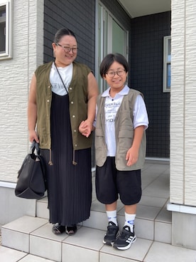 ☁︎•ꇵ͒•`s☺︎+sa*॰¨̮さん(レディース・155cm)の秋コーディネート