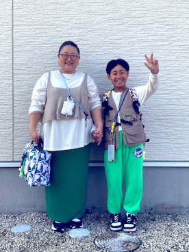 ☁︎•ꇵ͒•`s☺︎+sa*॰¨̮さんのコーディネート
