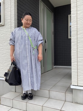 「Honeys（ハニーズ）のアイテム（ローファー）」を使った、☁︎•ꇵ͒•`s☺︎+sa*॰¨̮さん（レディース・155cm）の春コーディネート