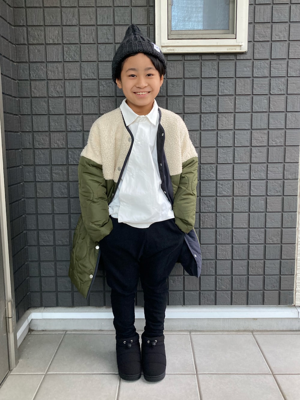 アンティカ キルティングモッズコート M-65 アンティカ キルティング