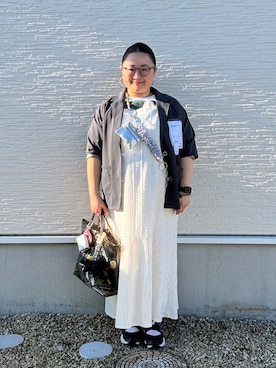 ☁︎•ꇵ͒•`s☺︎+sa*॰¨̮さん（レディース・155cm）の春コーディネート