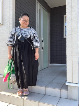 ☁︎•ꇵ͒•`s☺︎+sa*॰¨̮さん(レディース・155cm)の春コーディネート