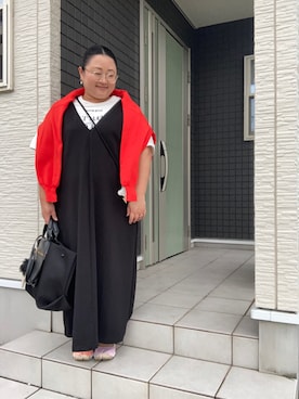☁︎•ꇵ͒•`s☺︎+sa*॰¨̮さん(レディース・155cm)の秋コーディネート
