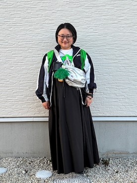 「Java（ジャバ）のアイテム」を使った、☁︎•ꇵ͒•`s☺︎+sa*॰¨̮さん（レディース・155cm）の冬コーディネート