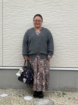 「アイテム（雑貨/ホビー）」を使った、☁︎•ꇵ͒•`s☺︎+sa*॰¨̮さん（レディース・155cm）の秋コーディネート