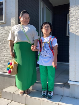 「Azalea（アゼリア）のアイテム」を使った、☁︎•ꇵ͒•`s☺︎+sa*॰¨̮さん（レディース・155cm）の夏コーディネート