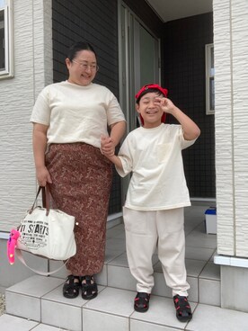 ☁︎•ꇵ͒•`s☺︎+sa*॰¨̮さん(レディース・155cm)の春コーディネート