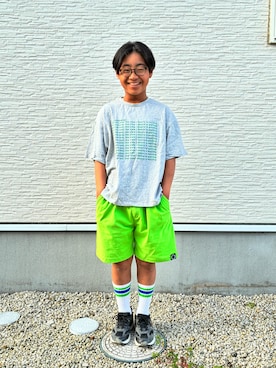 ☁︎•ꇵ͒•`s☺︎+sa*॰¨̮さん(キッズ・148cm)の春コーディネート
