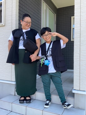 「INCEDE（インシード）のアイテム」を使った、☁︎•ꇵ͒•`s☺︎+sa*॰¨̮さん（レディース・155cm）の秋コーディネート