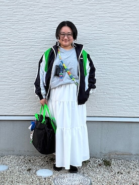 ☁︎•ꇵ͒•`s☺︎+sa*॰¨̮さん（レディース・155cm）の冬コーディネート