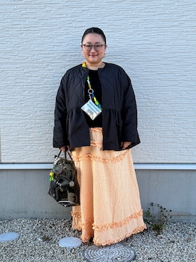 「classicalelf（クラシカルエルフ）のアイテム」を使った、☁︎•ꇵ͒•`s☺︎+sa*॰¨̮さん（レディース・155cm）の春コーディネート