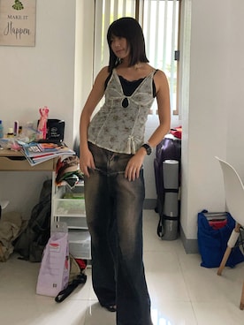 あめちゃぷす。さん（骨格ナチュラル・レディース・161cm）の秋コーディネート