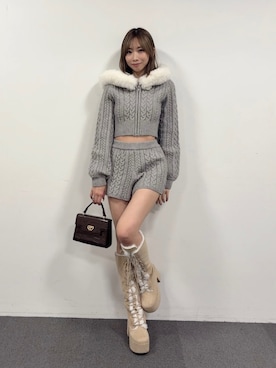 yunaさん（レディース・161cm）の秋コーディネート