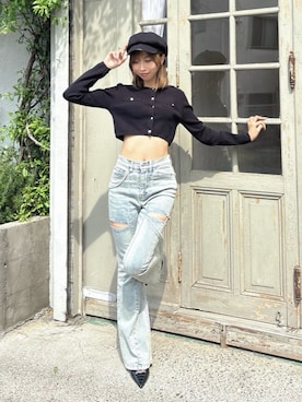 yunaさん（レディース・161cm）の夏コーディネート