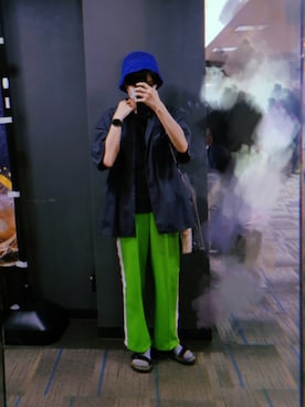 「H&M（エイチ・アンド・エム）のアイテム」を使った、番茶さん（レディース・162cm）の夏コーディネート