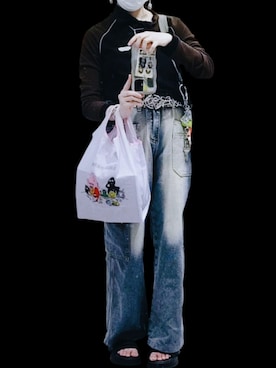 低身長〜どっカニ🦀〜bun44maroさんのコーディネート