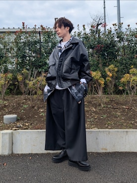 「アイテム（香水）」を使った、あずきたぬきさん（メンズ・173cm）の秋コーディネート