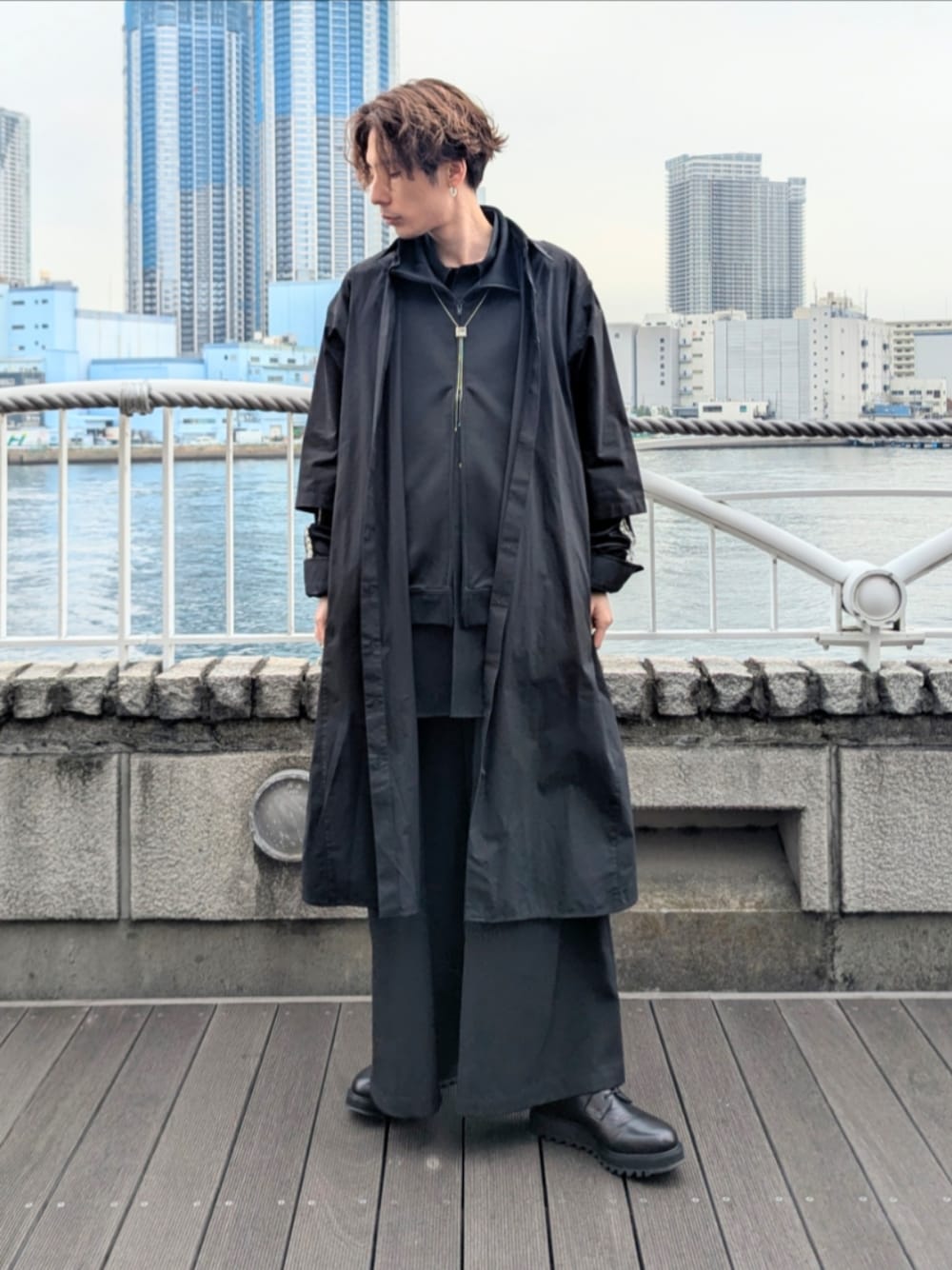 UNISEX》Prime-Over Crochet Line Track Jacket/プライムオーバー