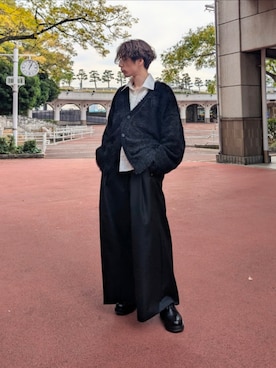 「アイテム（香水）」を使った、あずきたぬきさん（メンズ・173cm）の秋コーディネート