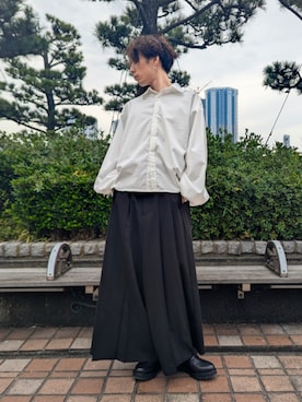 「アイテム（香水）」を使った、あずきたぬきさん（メンズ・173cm）の秋コーディネート