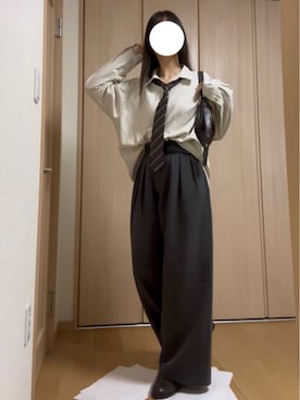 「SPINNS（スピンズ）のアイテム」を使った、mini_hanaさん（レディース・168cm）の冬コーディネート