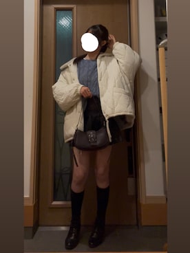 「WEGO（ウィゴー）のアイテム（スカート）」を使った、mini_hanaさん（レディース・168cm）の秋コーディネート