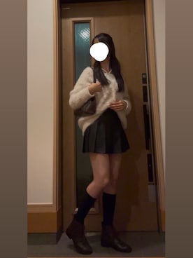 「SPINNS（スピンズ）のアイテム」を使った、mini_hanaさん（レディース・168cm）の秋コーディネート