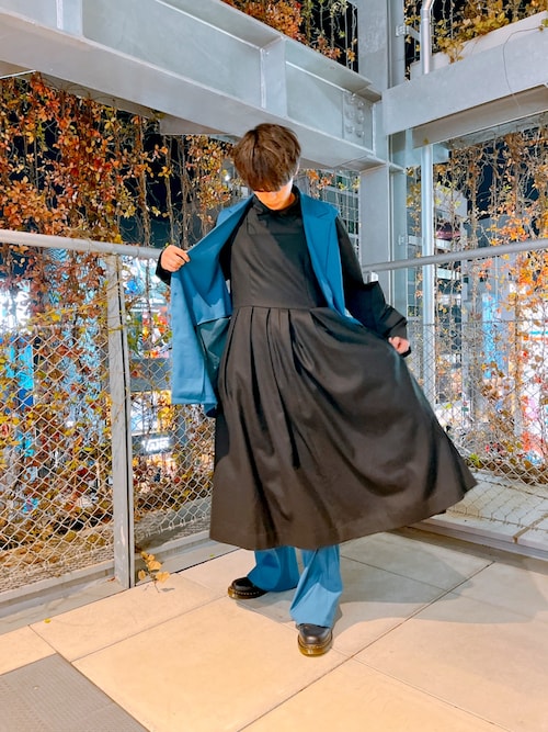 TENGA ワンピース 門倉太久斗/22世紀ジェダイ wool midi dress