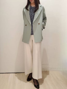 「OFUON le MK（オフオンルエムケー）のアイテム」を使った、OFUON le MKさん（レディース・164cm）の冬コーディネート